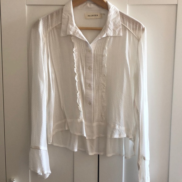 Painter Tops - Painter Flowy Ruffled Blouse
